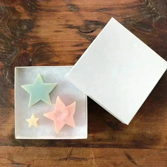 3 Star Shaped Guest Soap Gift Set NWT - Picture 2 of 3